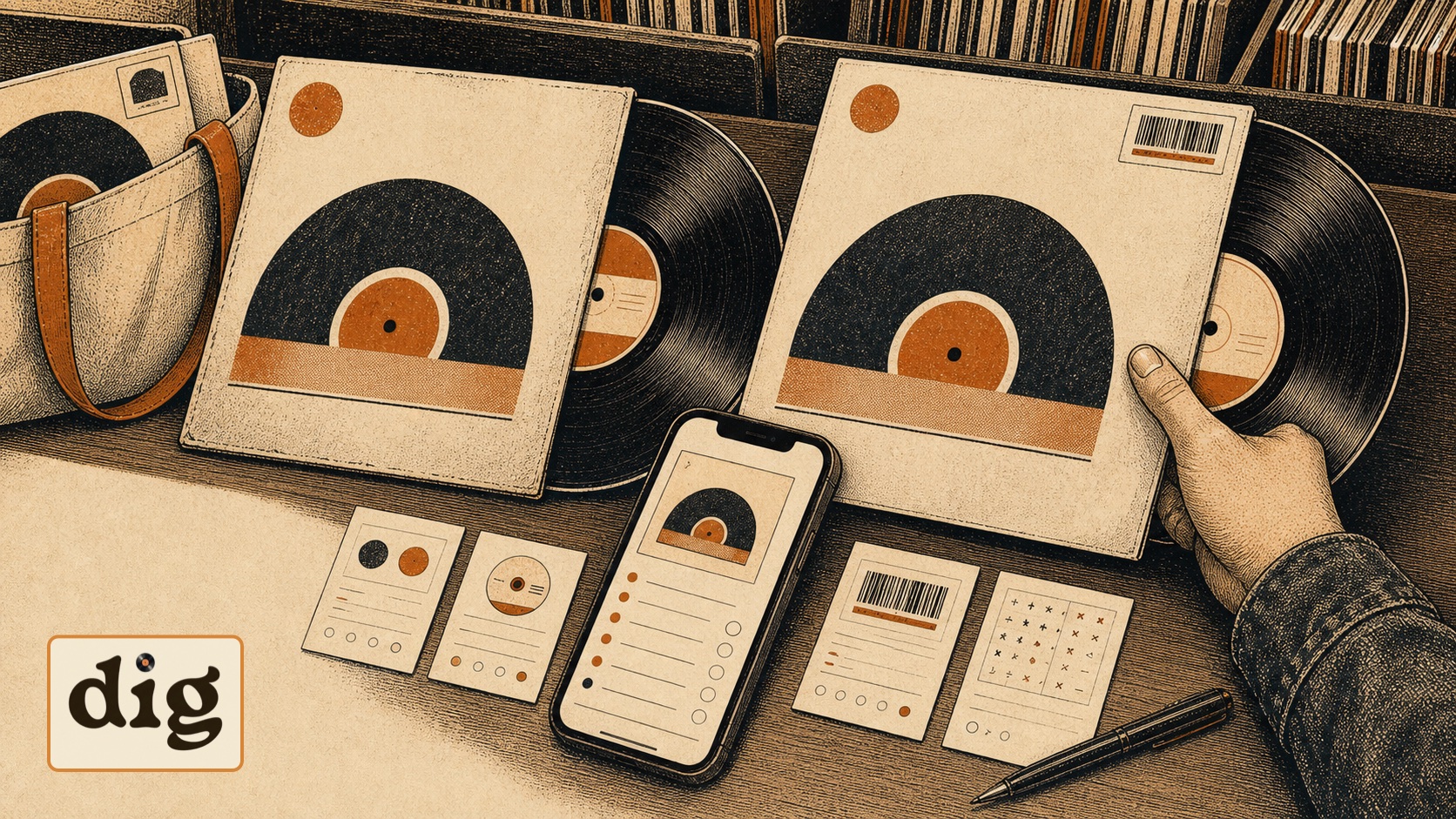 How to Avoid Buying Duplicate Records by Accident illustration.