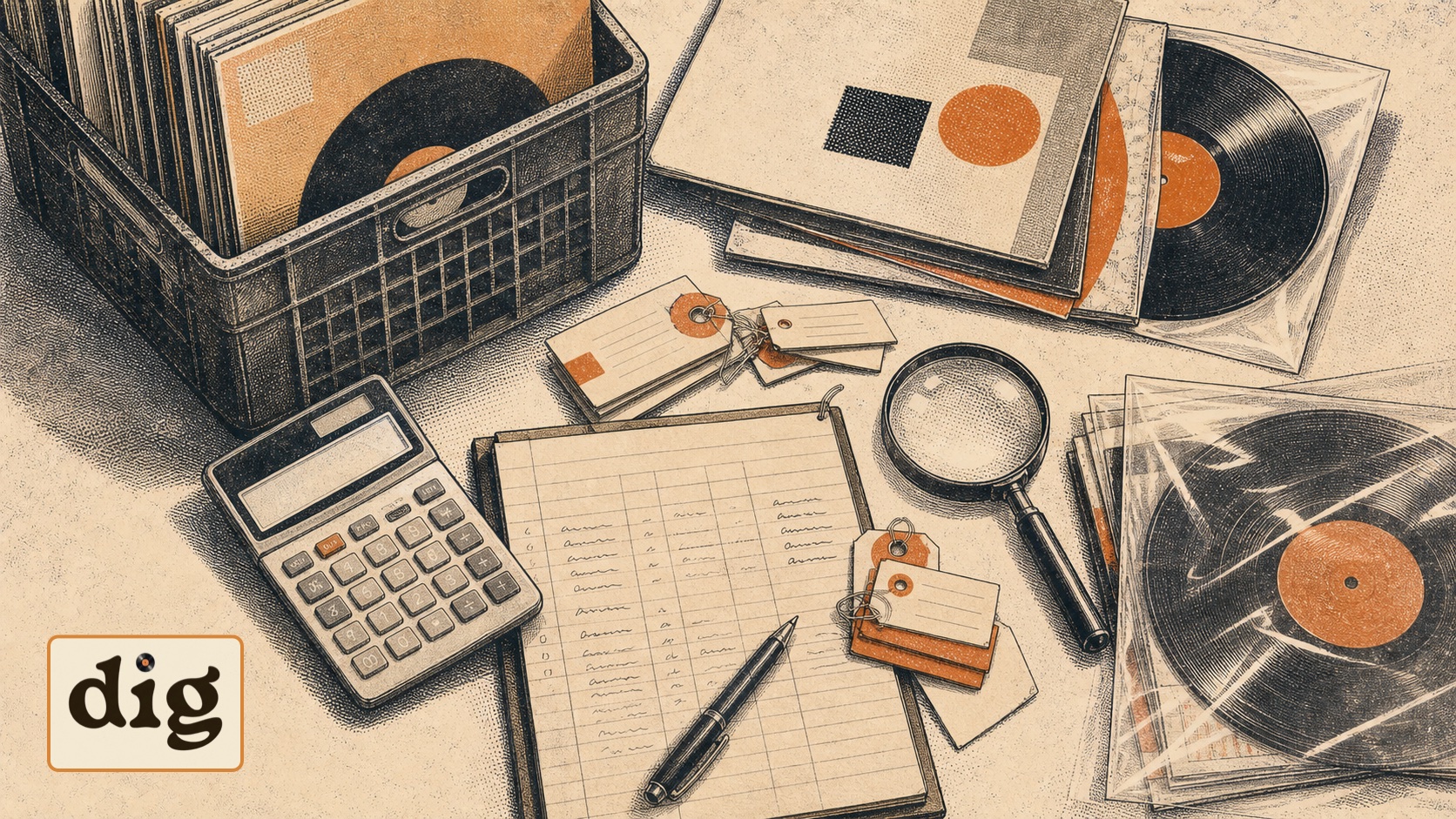 How to Value a Vinyl Record Collection Without Guessing hero illustration.